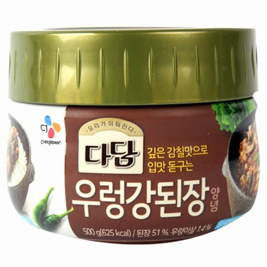 CJ제일제당 다담 우렁 강된장 양념 500g