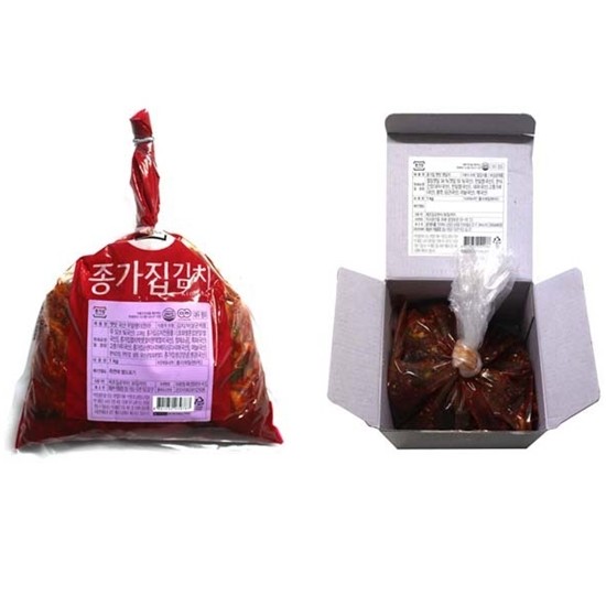 대상  종가집 옛맛 무말랭이1kg+우리땅 옛맛 깻잎지 1kg/냉장포장