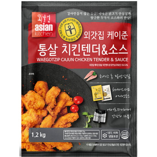 외갓집  케이준 통살 치킨텐더 1.2kg