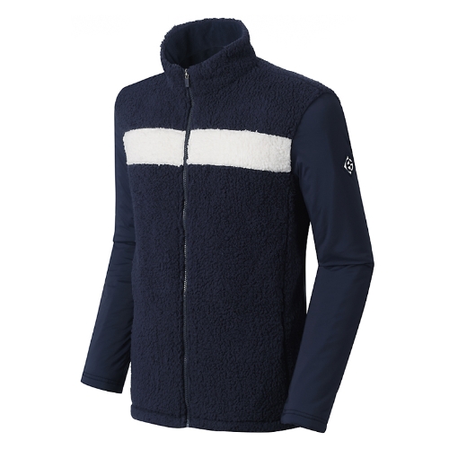 엘르골프 우븐 MIX 보아플리스 점퍼 6G71304