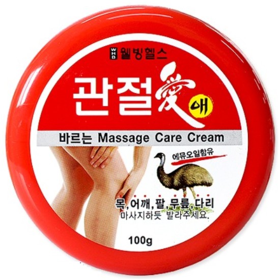 웰빙헬스 관절애 마사지 크림 100g