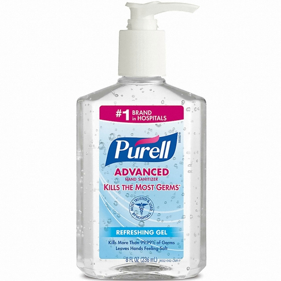 퓨렐 2x 어드밴스드 손소독제 236ml