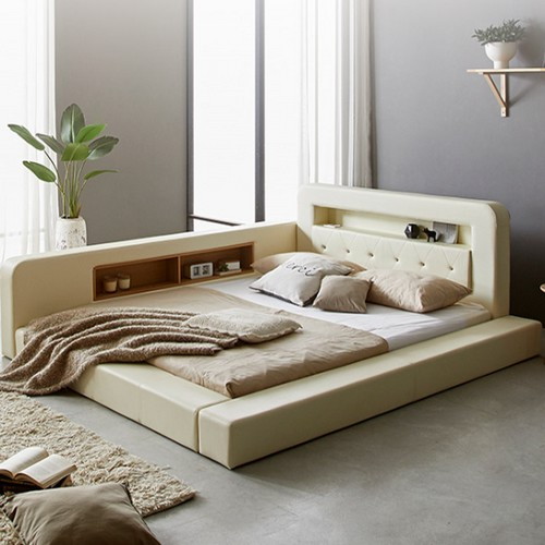 파로마 메디슨 저상형 수납 LED침대 SS