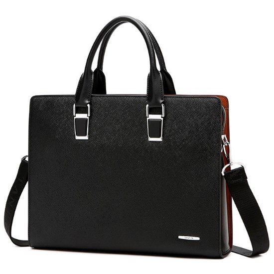 탄틴 천연소가죽 남성 서류가방_T11163