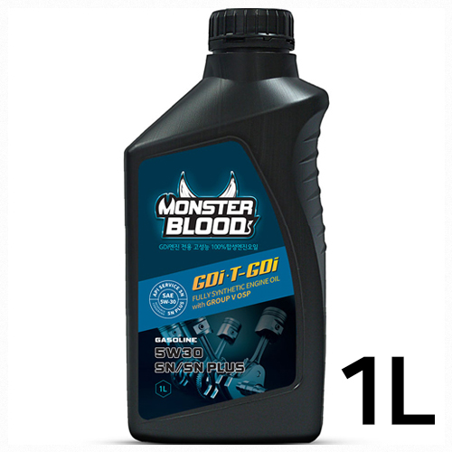 몬스터블러드  GDi T-GDi SN PLUS 5W30 1L
