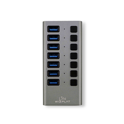 위즈플랫  WIZ-H72S (7포트/USB 3.0)