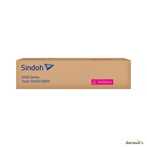신도리코  정품 D450T28KM 빨강