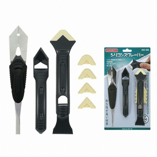 썬키 실리콘 스크래퍼 헤라 세트 SSS-04S