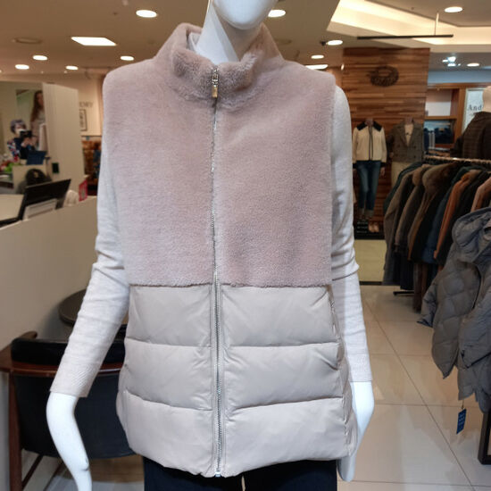 트리아나 20겨울 다운 숏조끼 TG4VA02