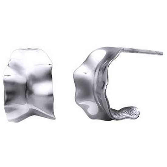 티르리르  웨이브 실버화이트 귀걸이_HEQSVW11861M