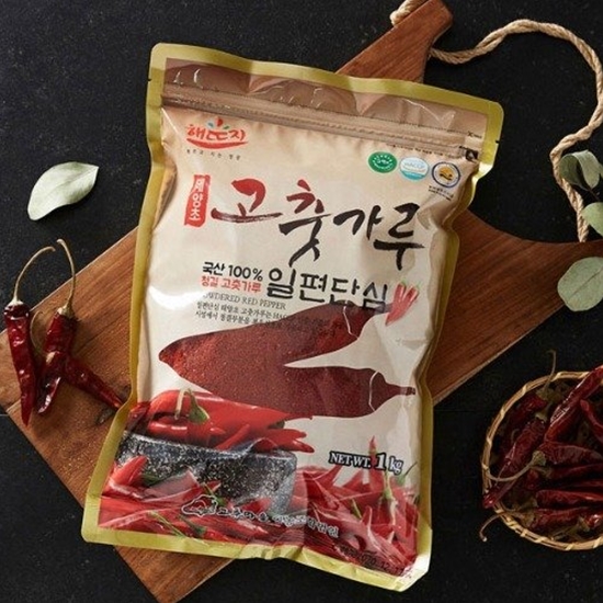 고추마을영농조합 일편단심 국내산 태양초 고춧가루 1kg