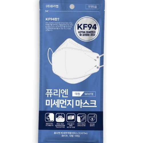 퓨리엔 미세먼지 마스크 KF94 대형