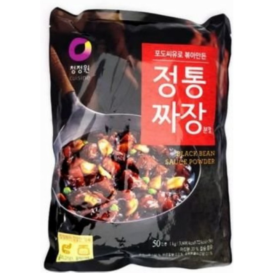 청정원 포도씨유로 볶아만든 정통 짜장 50인분 대용량 짜장
