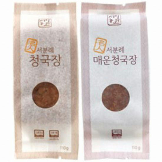 서일농원 서분례 명인 청국장 + 매운청국장 복합구성 110g