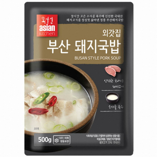 외갓집  부산 돼지국밥 500g