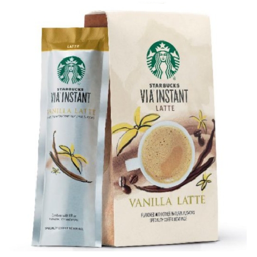 스타벅스  비아 인스턴트 바닐라 라떼 스틱커피 5개입
