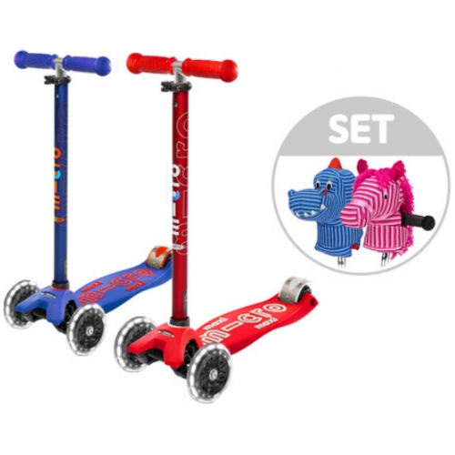 마이크로킥보드  맥시 T 디럭스 LED 인형세트