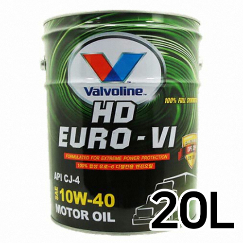 발보린  HD 유로6 10W40 20L