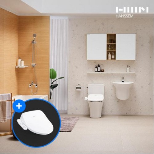 한샘  하이바스 어반포레P 거실욕실+비데