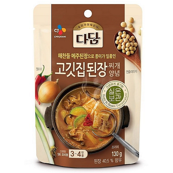 다담 고깃집 된장찌개양념 130g