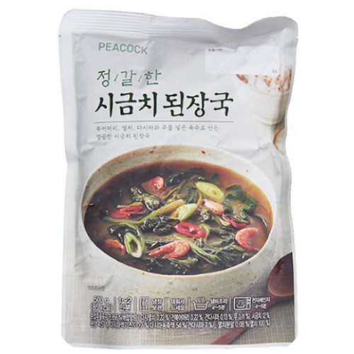 이마트 피코크 정갈한 시금치된장국 500g [1개] 상품이미지