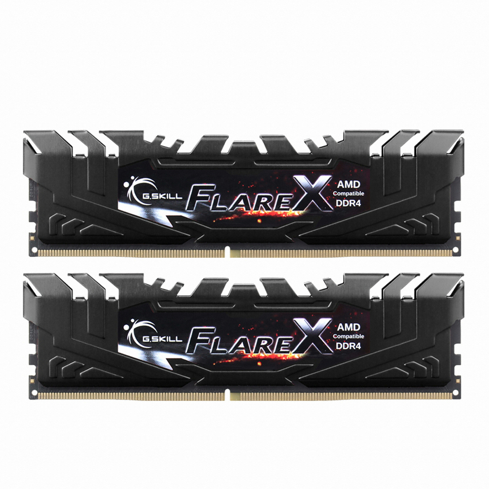 G.SKILL  DDR4-3200 CL14 FLARE X 블랙 DUAL 패키지 [16GB(8Gx2)]