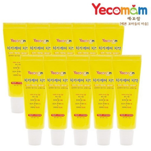 예꼬맘  치카케어 미니치약 3단계 15g