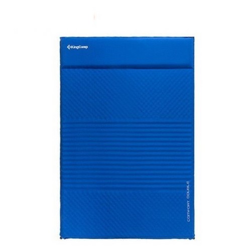 킹캠프  컴포트 더블 자충매트 블루 (KM3084)