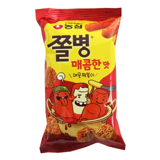 농심  쫄병 매콤한맛 82g