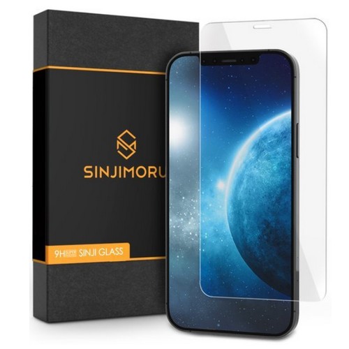 신지모루  아이폰12/12 프로 신지글래스 2.5D 강화유리 보호필름