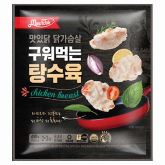 대흥푸드  맛있닭 닭가슴살 구워먹는 탕수육 450g [1개]