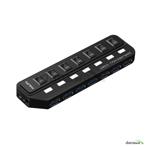 필립스  SWV3707 (7포트/USB 3.0)