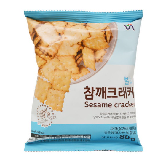 신흥제과  발효 참깨크래커 80g