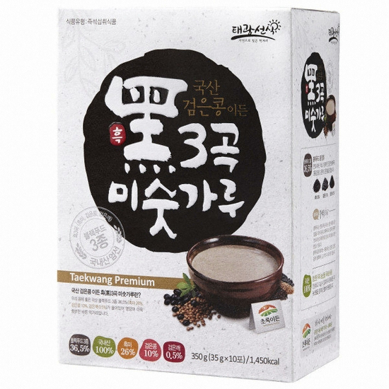 국산 흑3곡이 든 미숫가루 세트 350g x 3개 흑미 - 에누리 가격비교