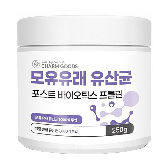 참좋은데이 1000억투입 모유유래유산균 프로바이오틱스 250g  3병