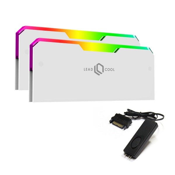 LEADCOOL  RH-1 EVO ARGB 메모리 방열판 화이트 KIT