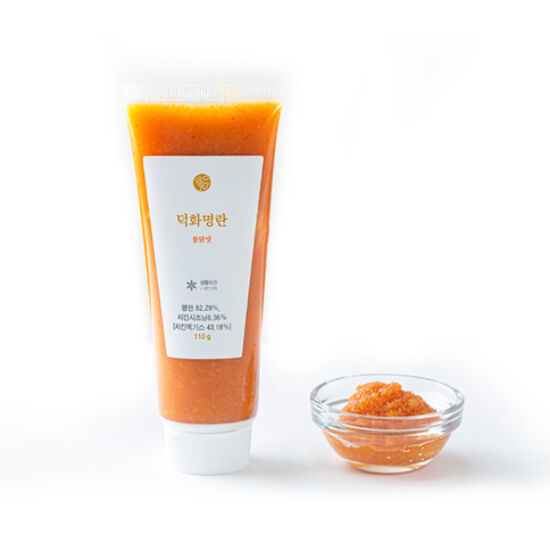 덕화푸드  덕화명란 튜브형 명란 불닭맛 110g