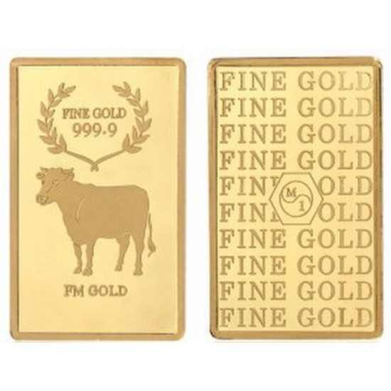 에프엠금거래소  순금 신축년 황금소띠 골드바 3.75g
