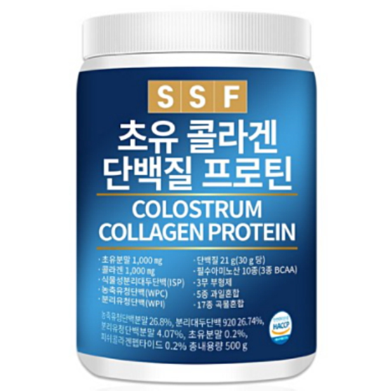 순수식품 초유 콜라겐 단백질 프로틴 500g