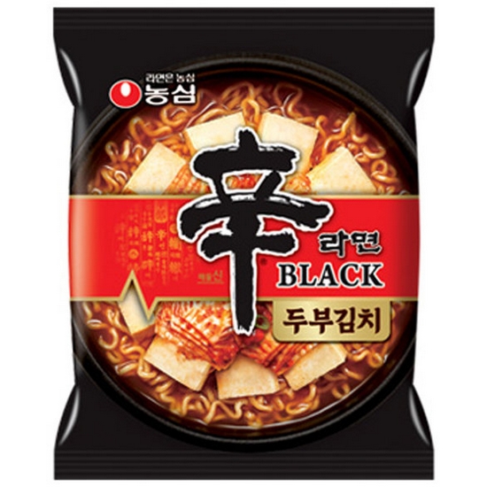 농심  신라면 블랙 두부김치 127g