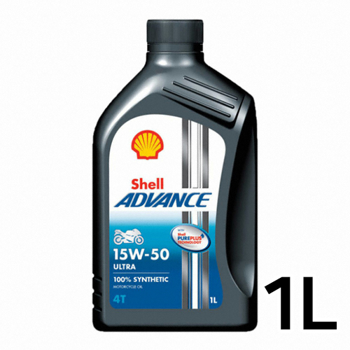 쉘  어드밴스 울트라 4T 15W50 1L