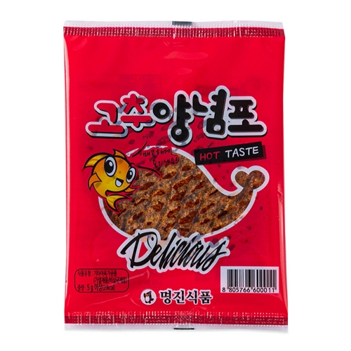 명진식품  고추 양념포 5g