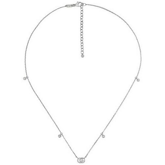 구찌  18K 화이트 골드 더블 G 목걸이_479231 J8540 9066