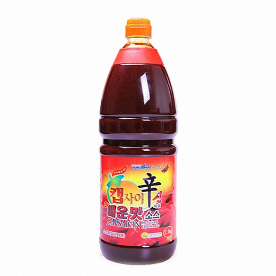 청우식품 캡사이신 매운맛 소스 2kg