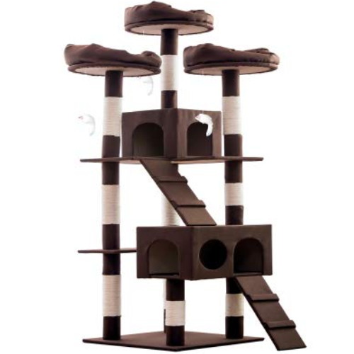 헬로망치 프리미엄 대형 직조 캣타워 DS8896