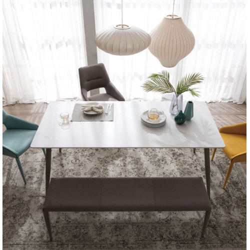 파뜨가구 라클리 이지클린 포세린 세라믹 식탁 1400