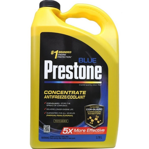 프레스톤  코가드 3세대 부동액 파란색 3.78L