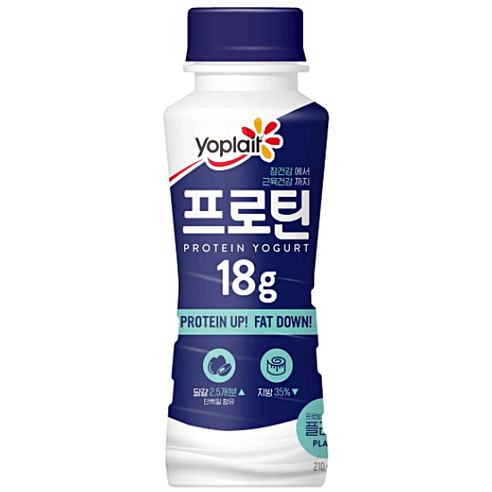 빙그레  요플레 프로틴 플레인 210ml