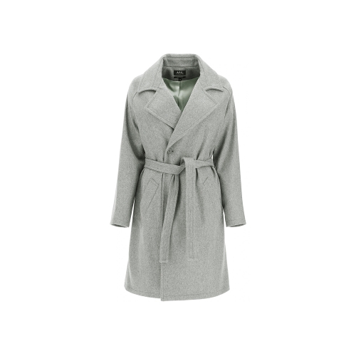 아페쎄 BAKERSTREET 울 벨티드 코트 WOAJT F01295 PLB