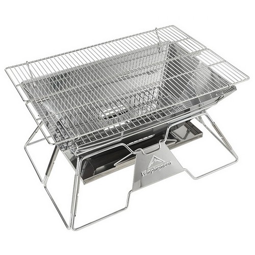 캠핑문  렉탱글 대형 화로대